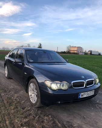 BMW Seria 7 cena 9700 przebieg: 436000, rok produkcji 2004 z Pełczyce małe 46